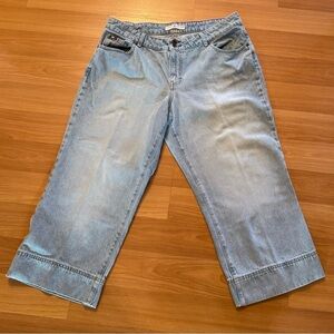 VTG Tommy Hilfiger Women’s Size 16 Stovepipe Jeans 2002 Short Inseam 24 Inches